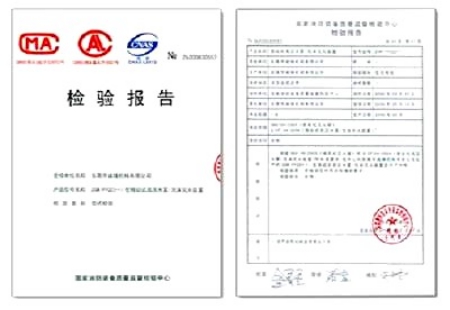 檢測報告